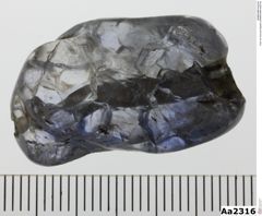 Foto von Korund (Saphir) (NHMW-MIN-Aa2316)